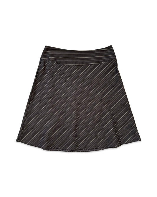 Pinstriped Mini Skirt