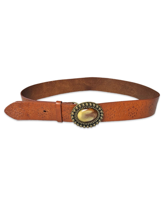 Brown Western Leather Belt