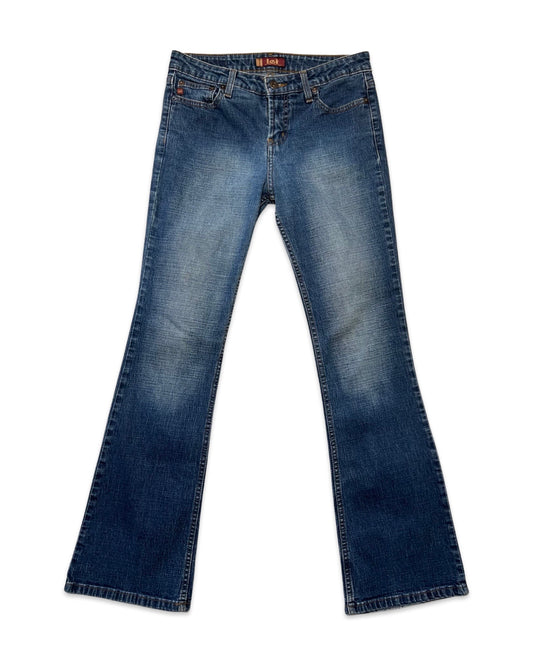 L.e.i. Low-Rise Flare Jeans
