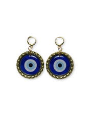 Evil Eye Dangle Earrings
