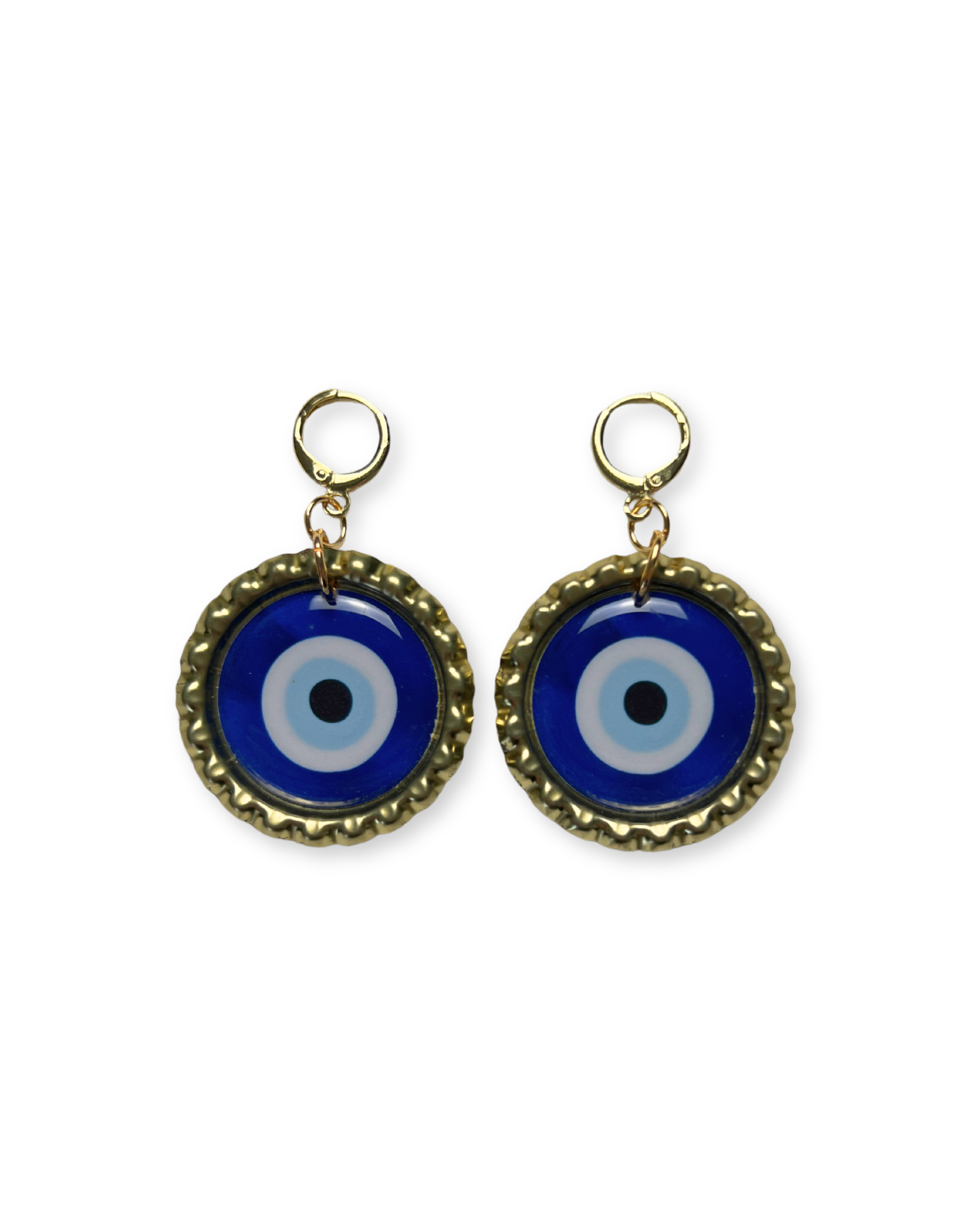 Evil Eye Dangle Earrings