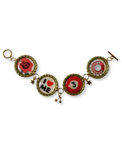 Rose Charm Bracelet