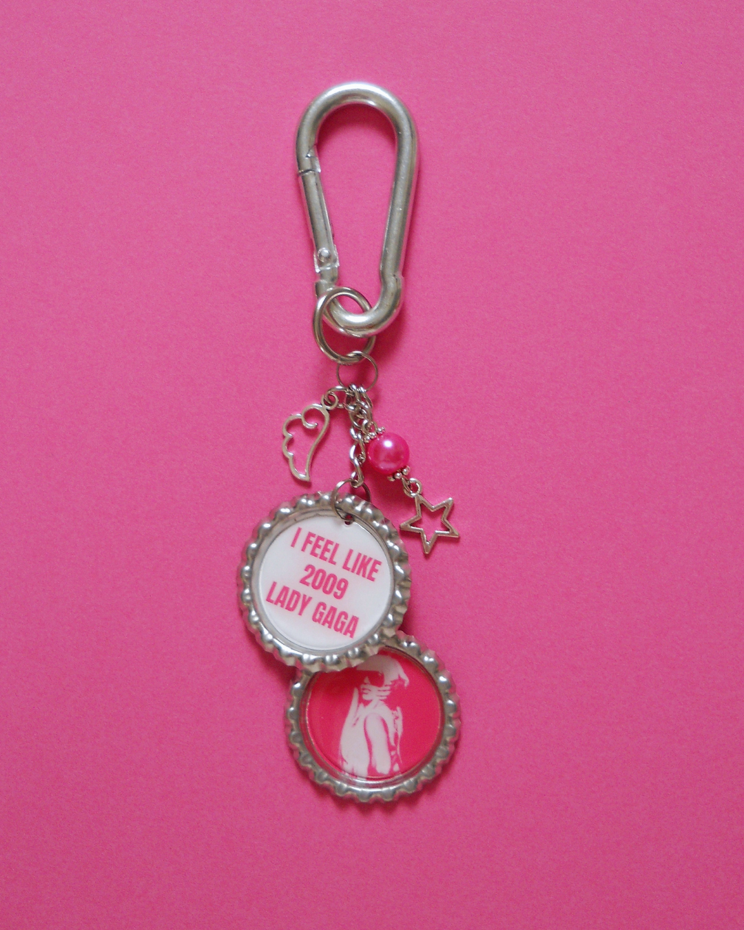 '2009 Lady Gaga' Bag Charm