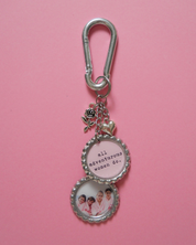 'All Adventurous Women Do.' Bag Charm