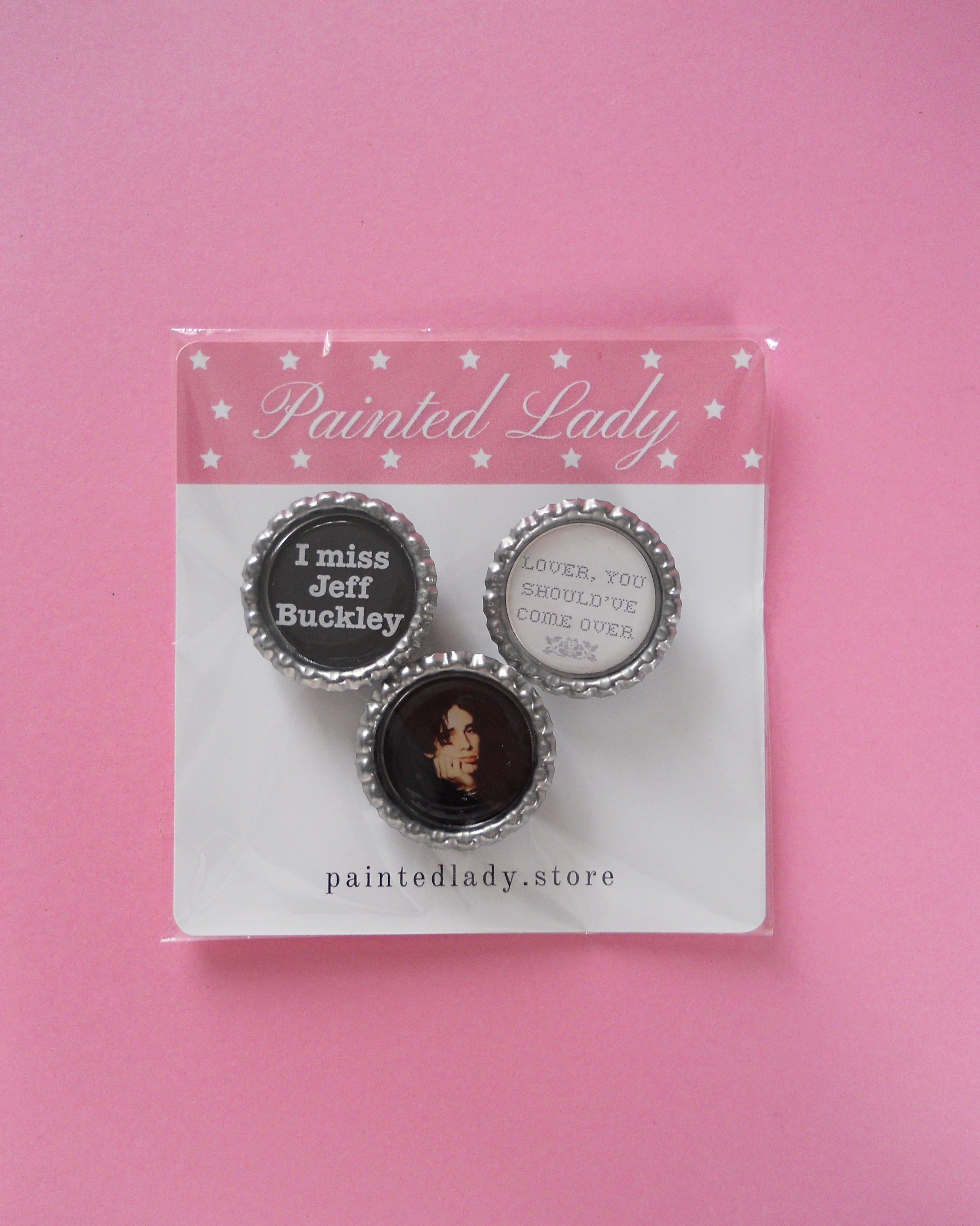 Jeff Buckley Pin Set