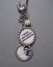 'I Miss Anthony Bourdain' Bag Charm