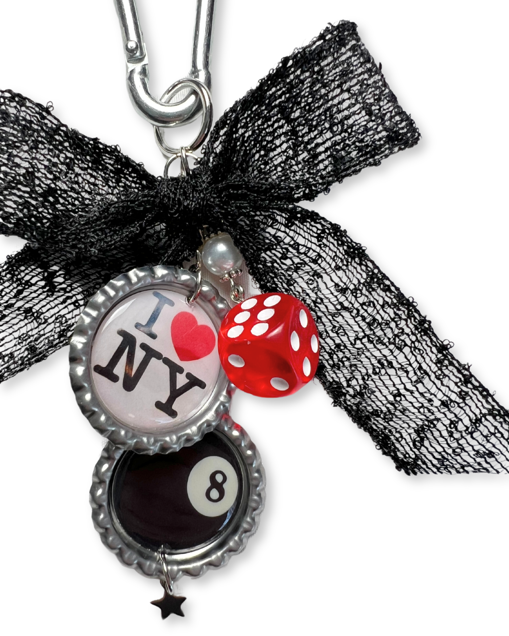 'I <3 NY' Bag Charm