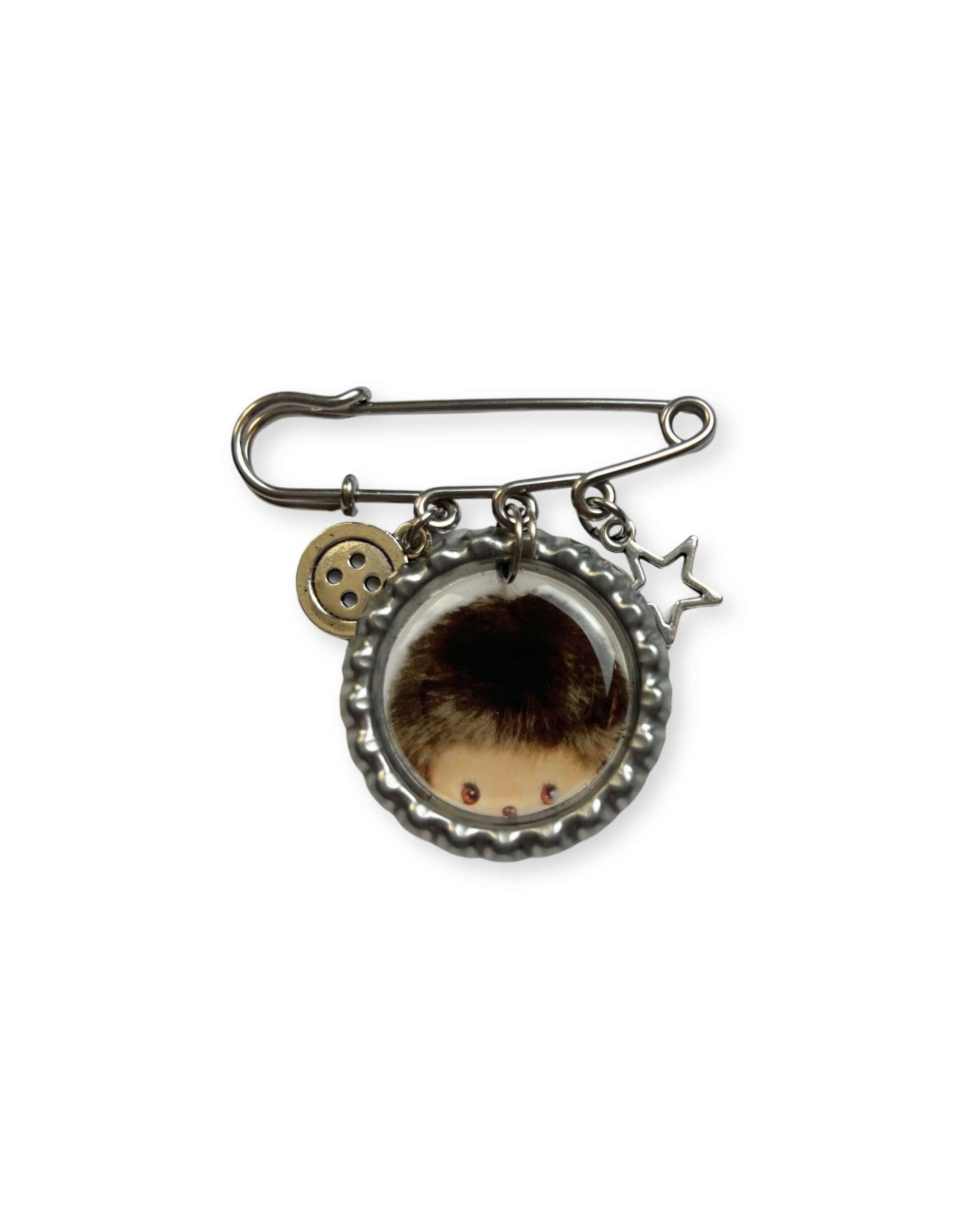 Monchhichi Brooch