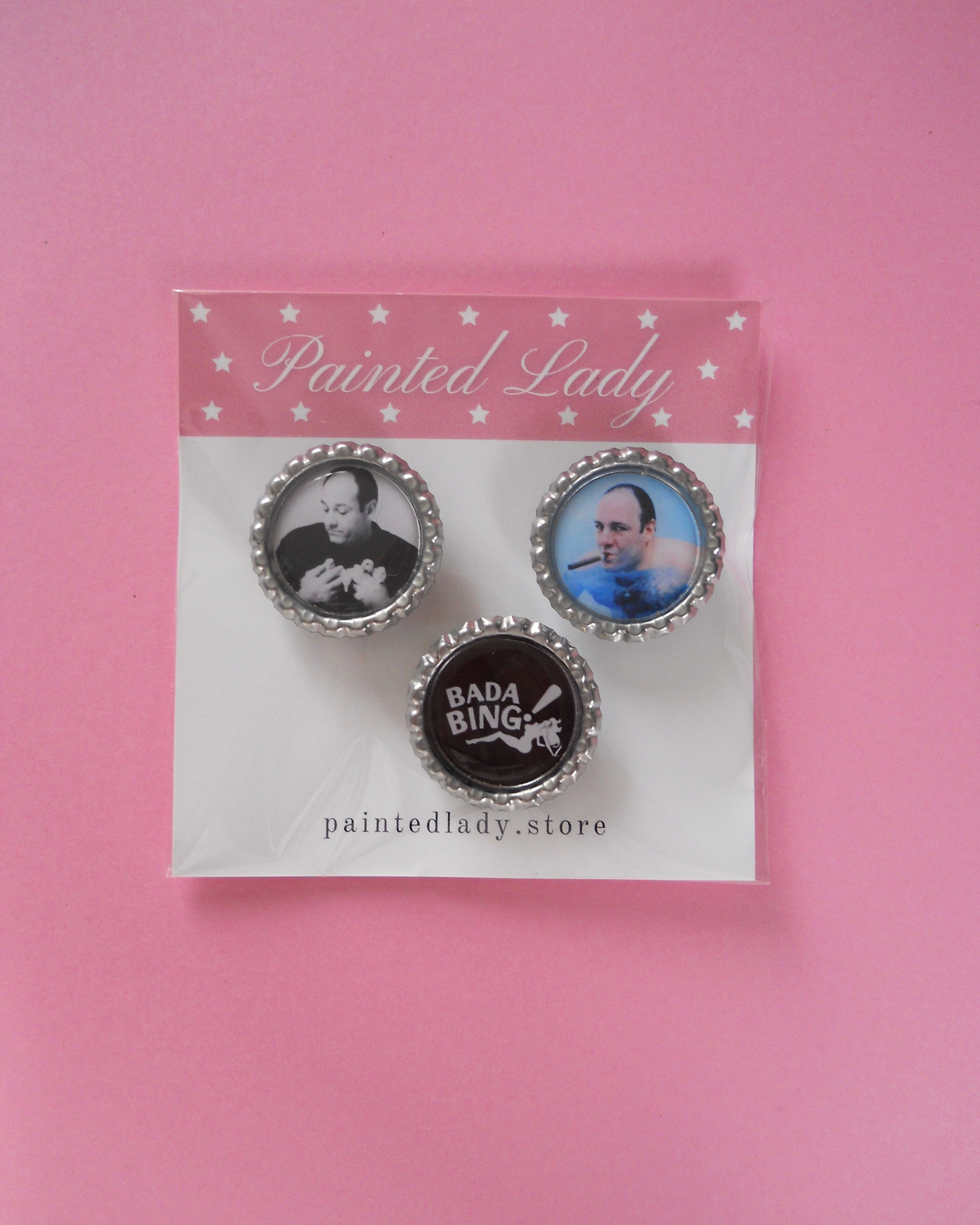 'Bada Bing' Pin Set