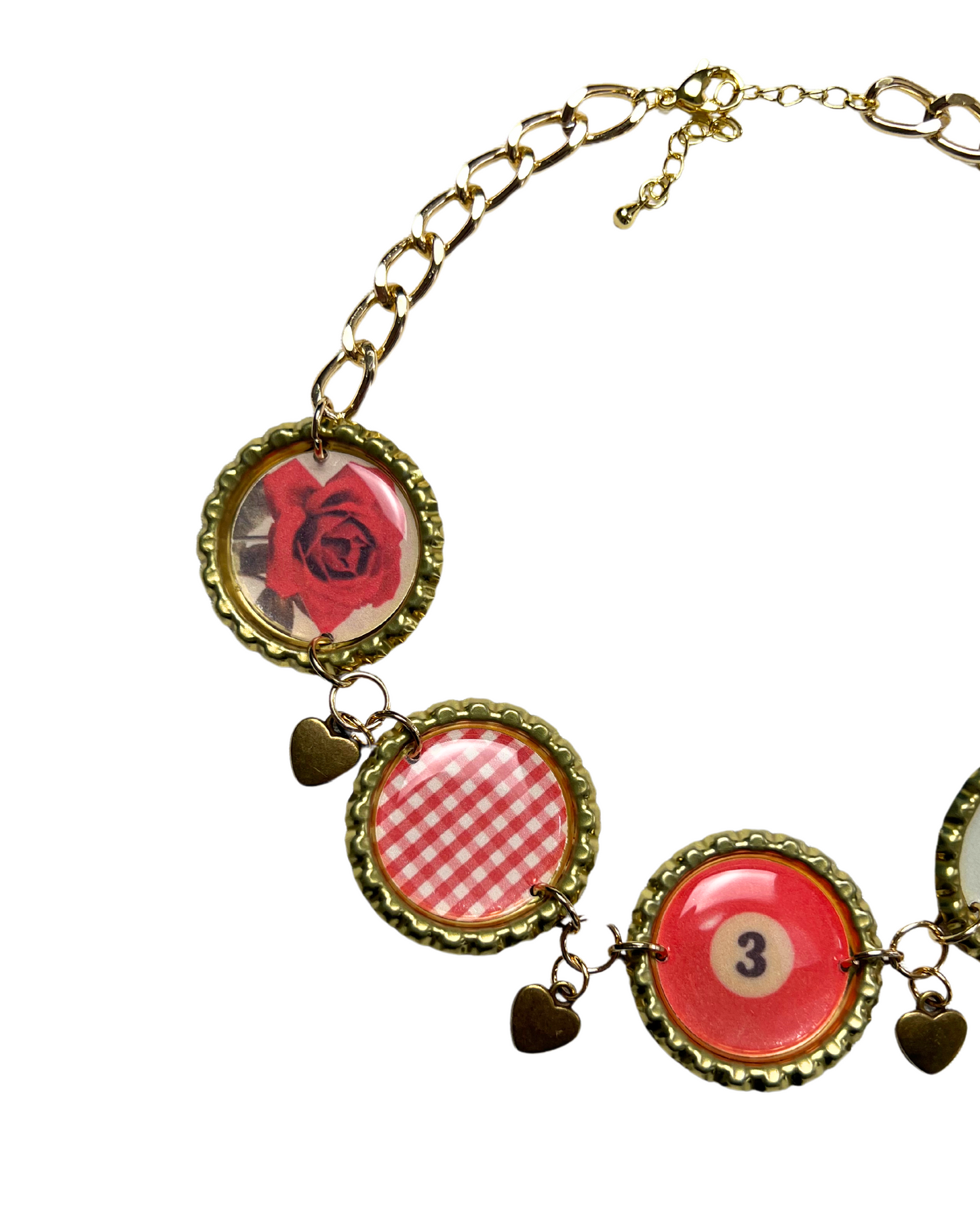 Cherry Bomb Charm Necklace