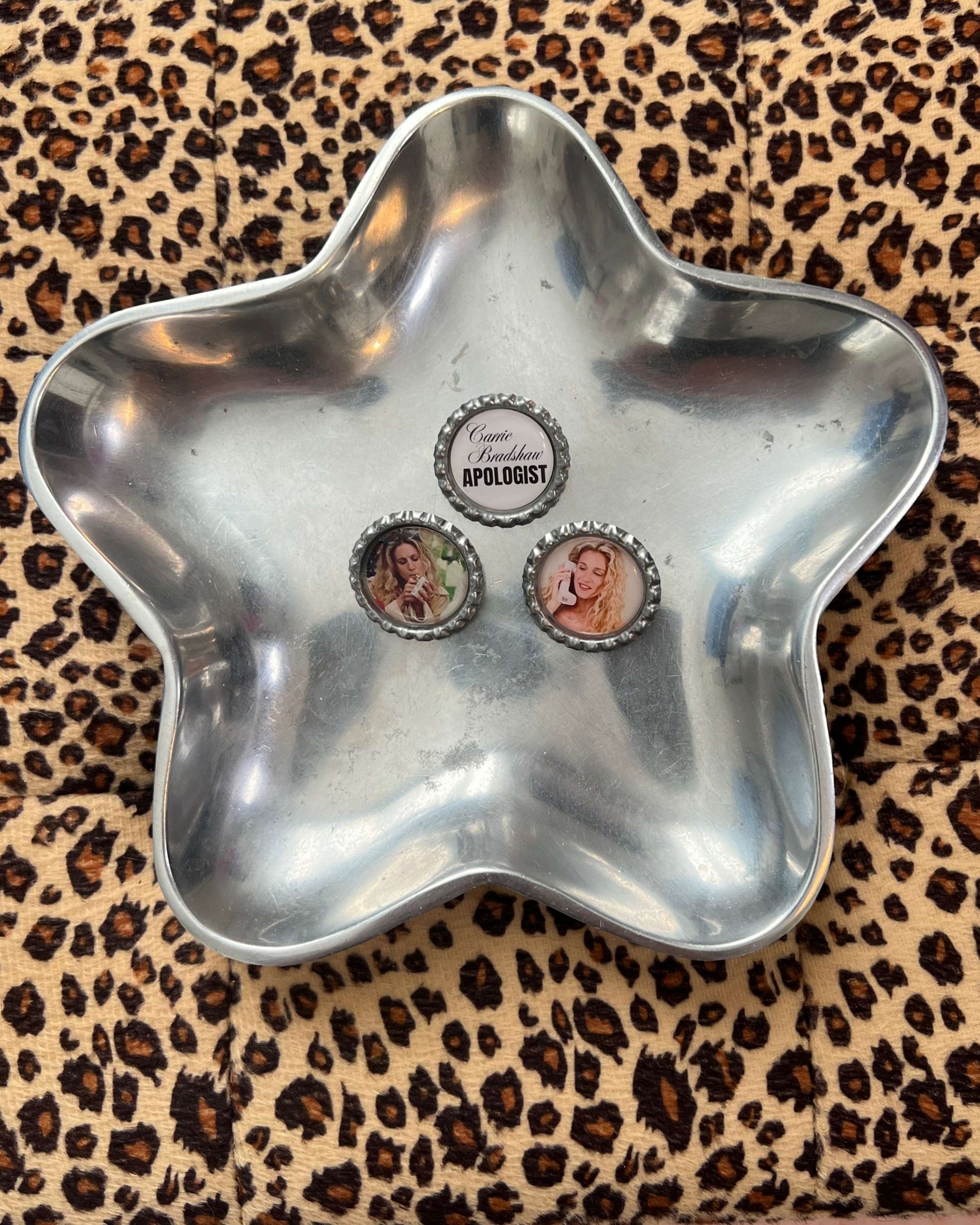 Carrie Apologist Bottle Cap Pin Set