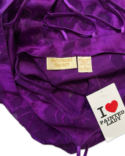 Victoria's Secret Gold Label Purple Slip Dress