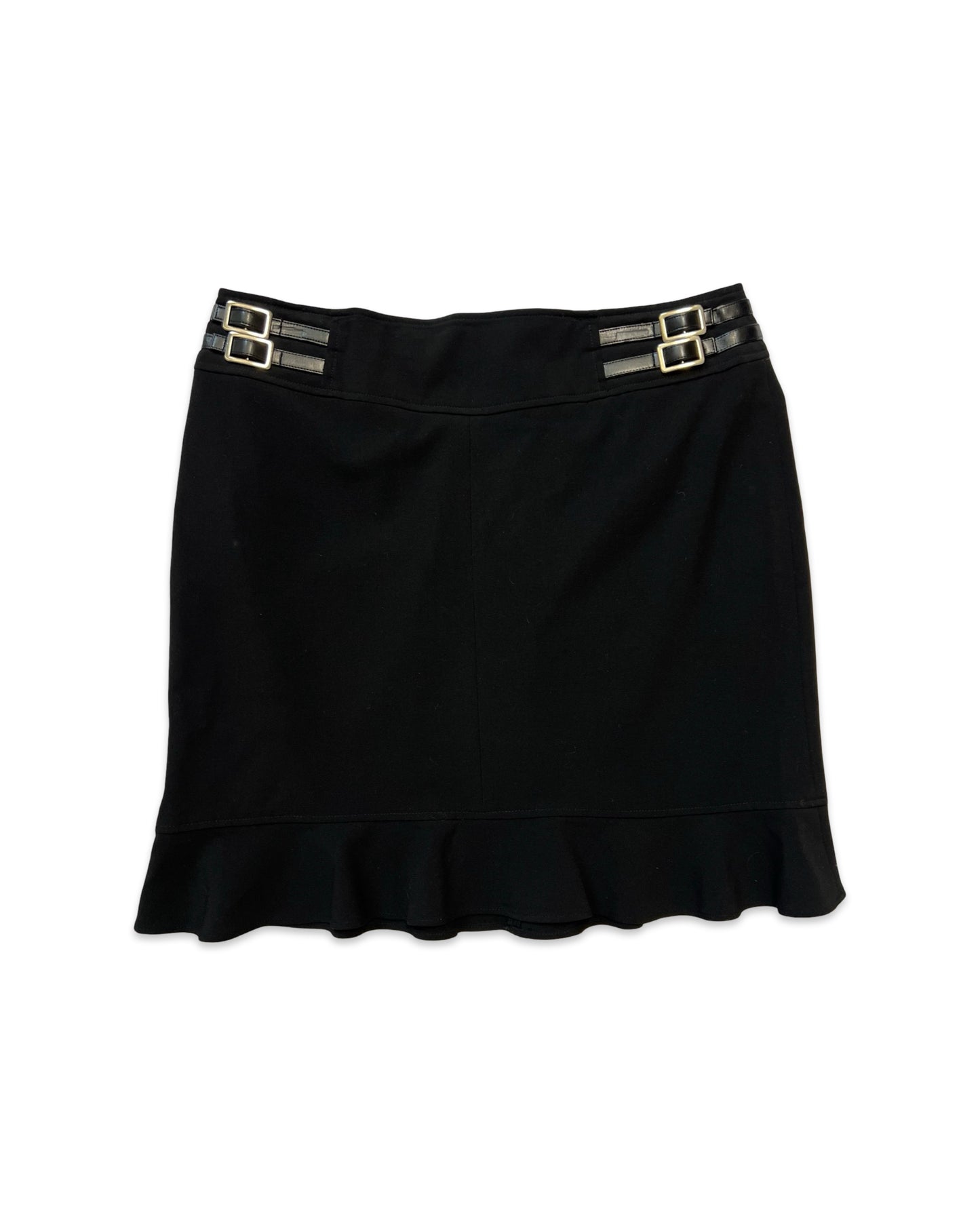 Black Belted Skirt