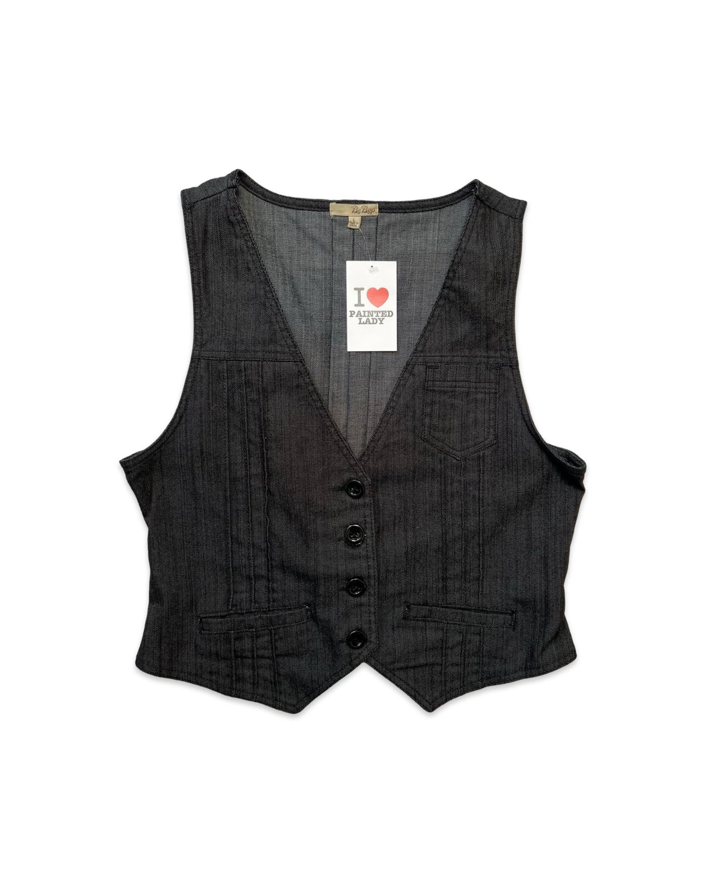 Dark Denim Vest