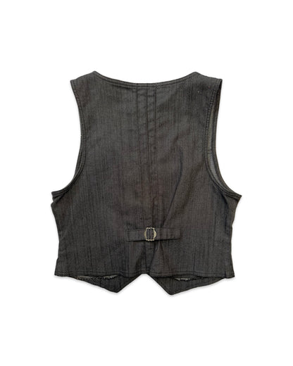 Dark Denim Vest