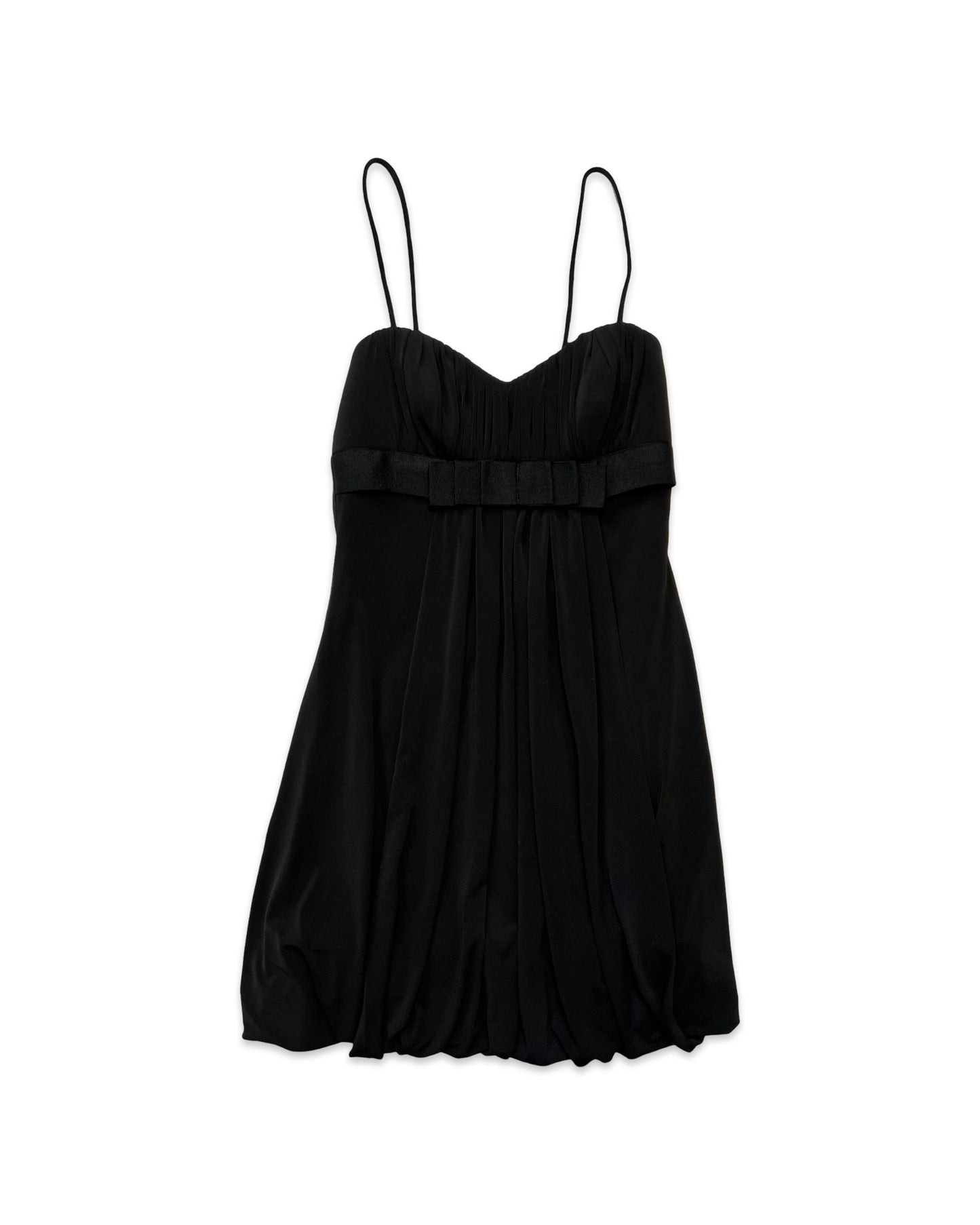 Y2K Black Sweetheart Mini Dress