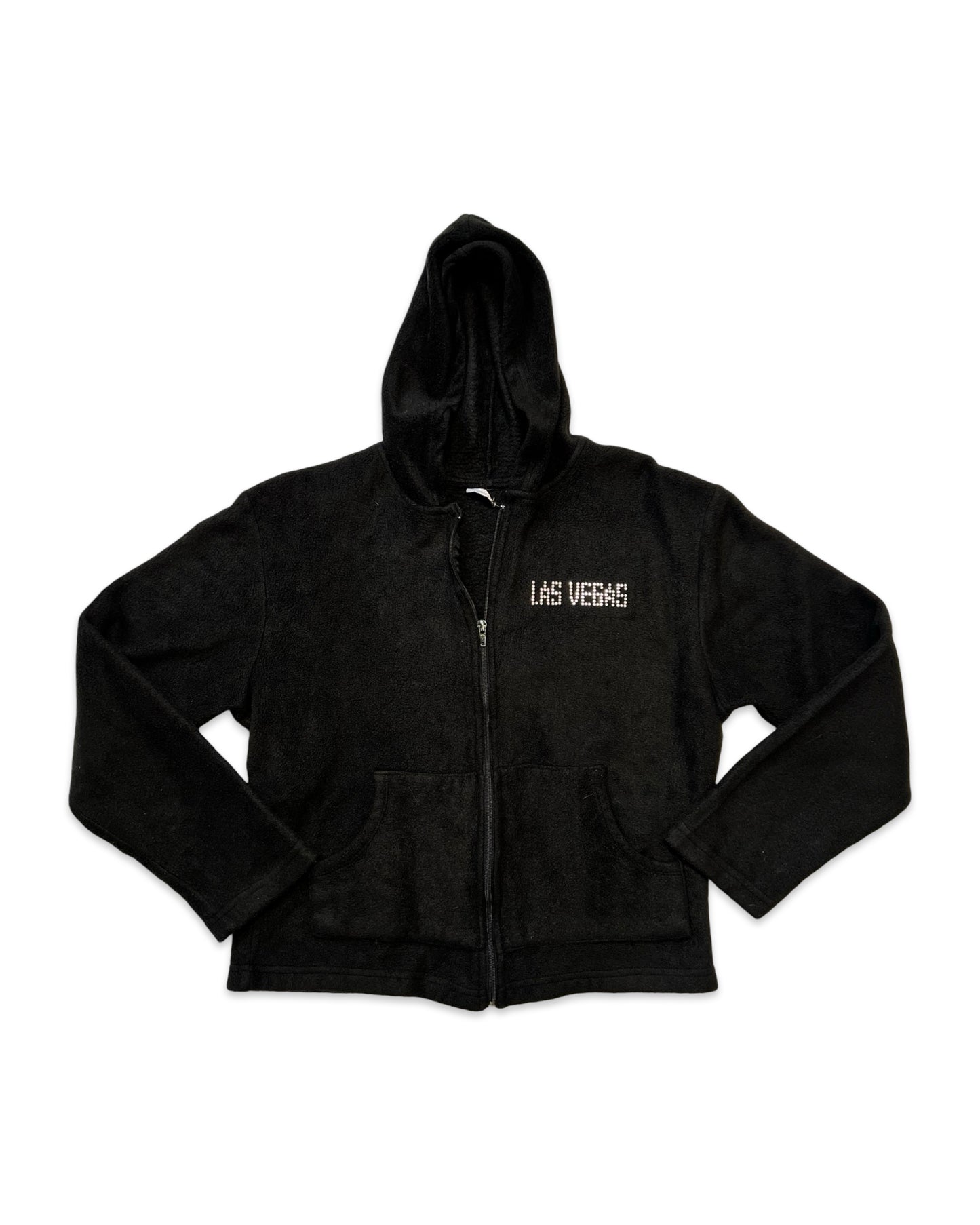 Las Vegas Bling Fleece Zip-Up