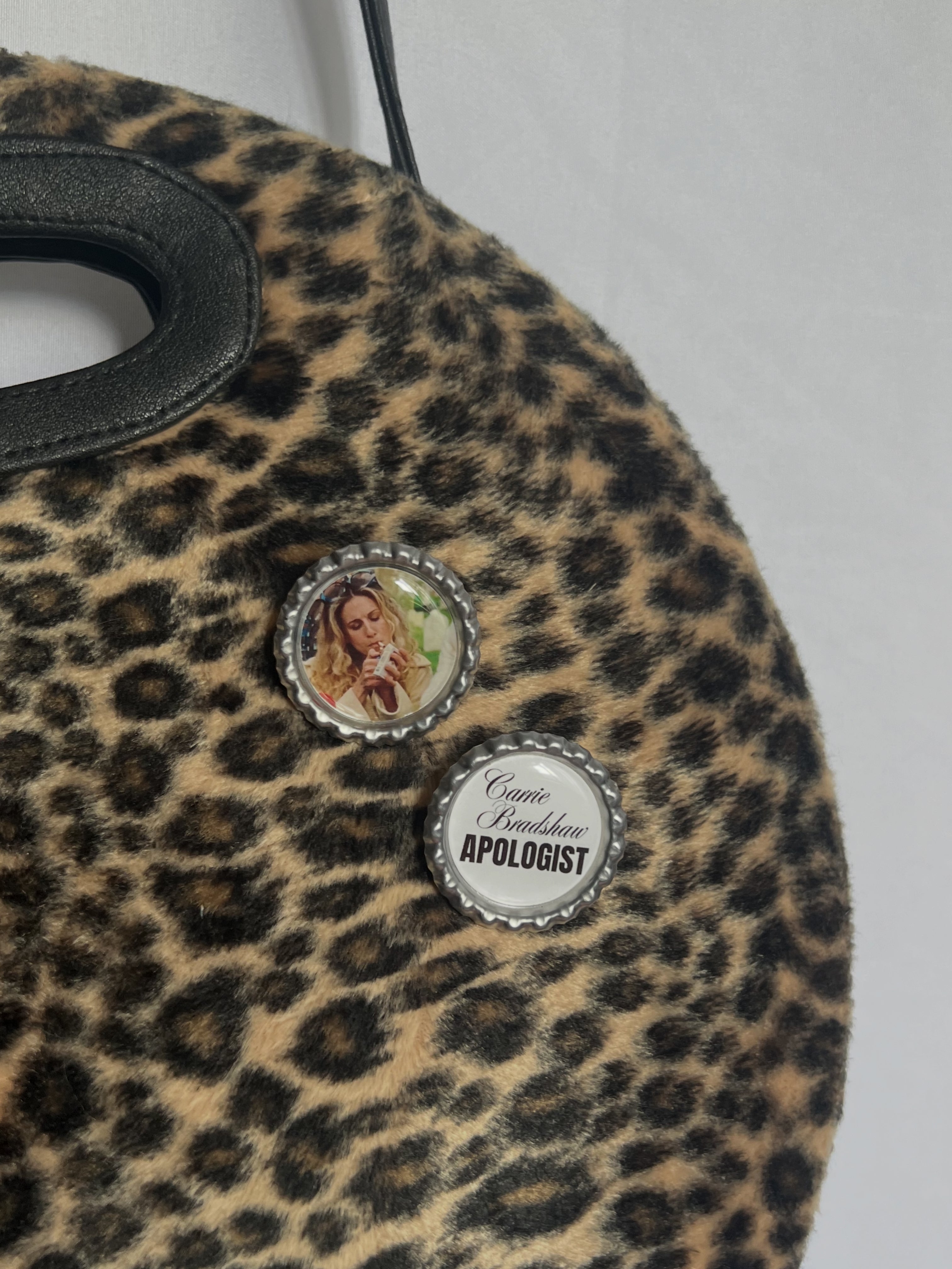 Carrie Apologist Bottle Cap Pin Set