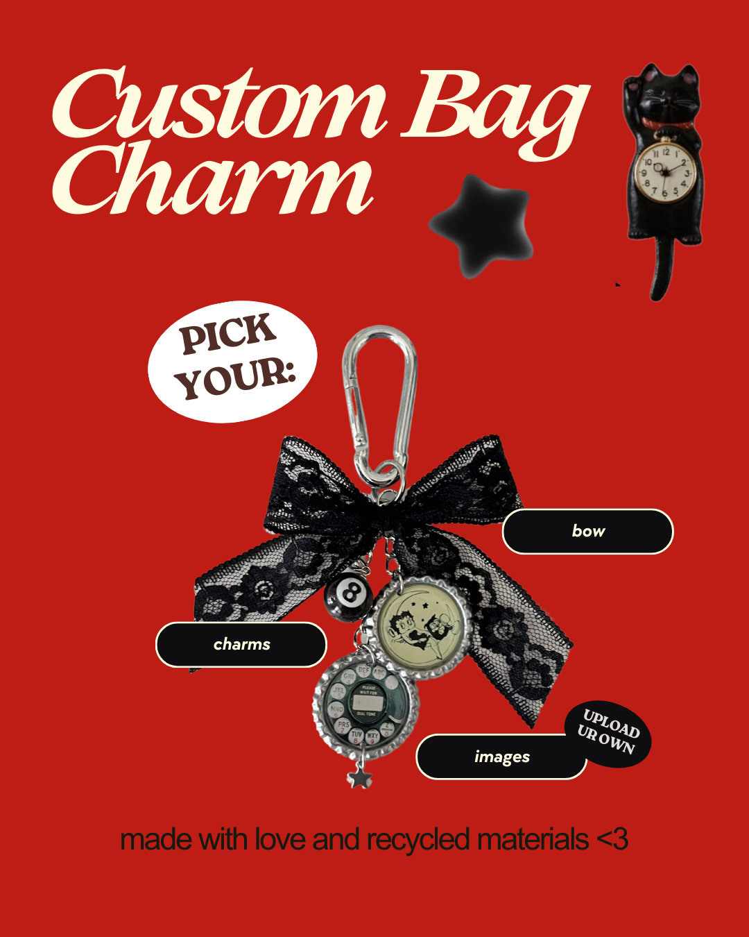 Custom Bag Charm
