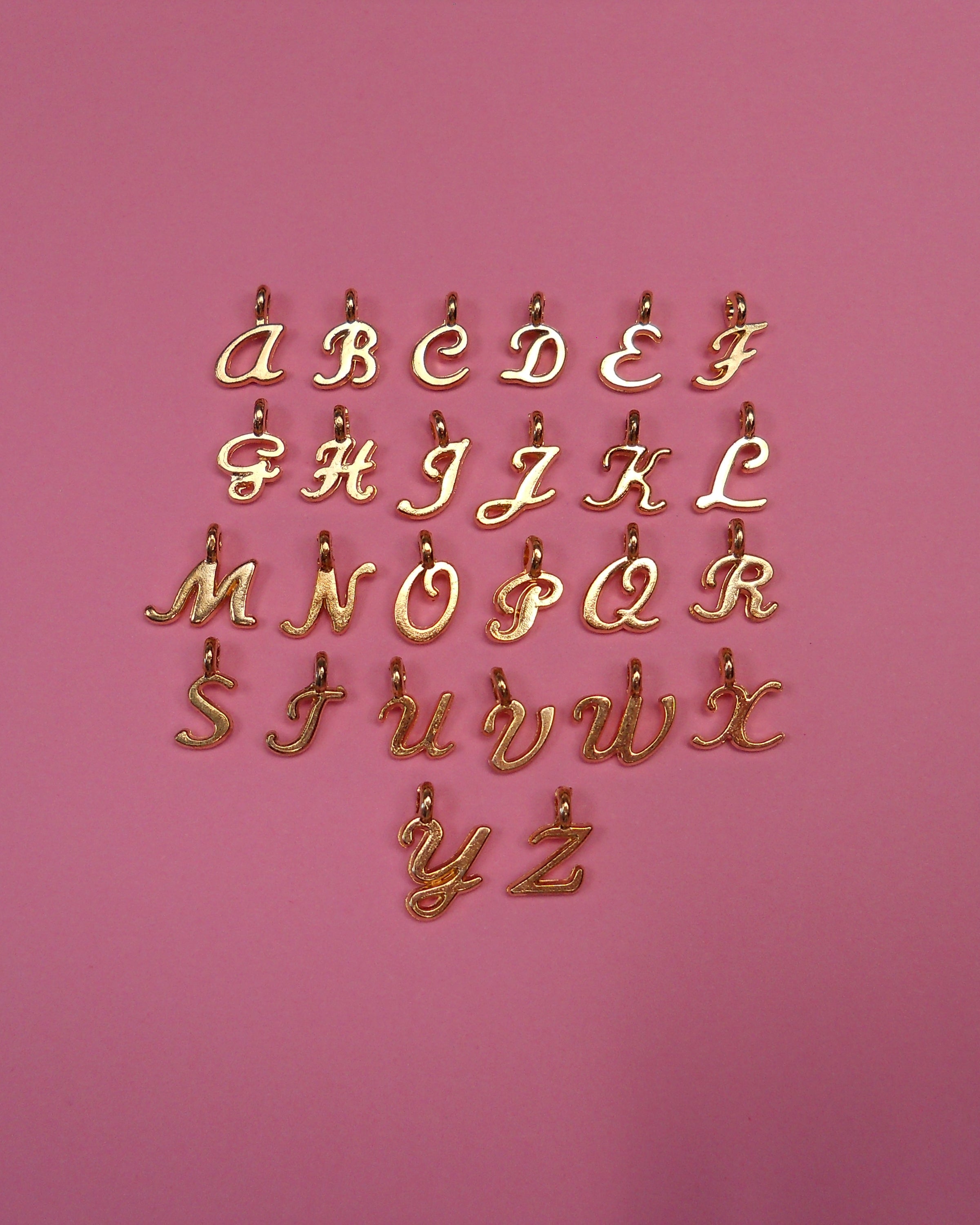 Monogram Letter Charm Add-On