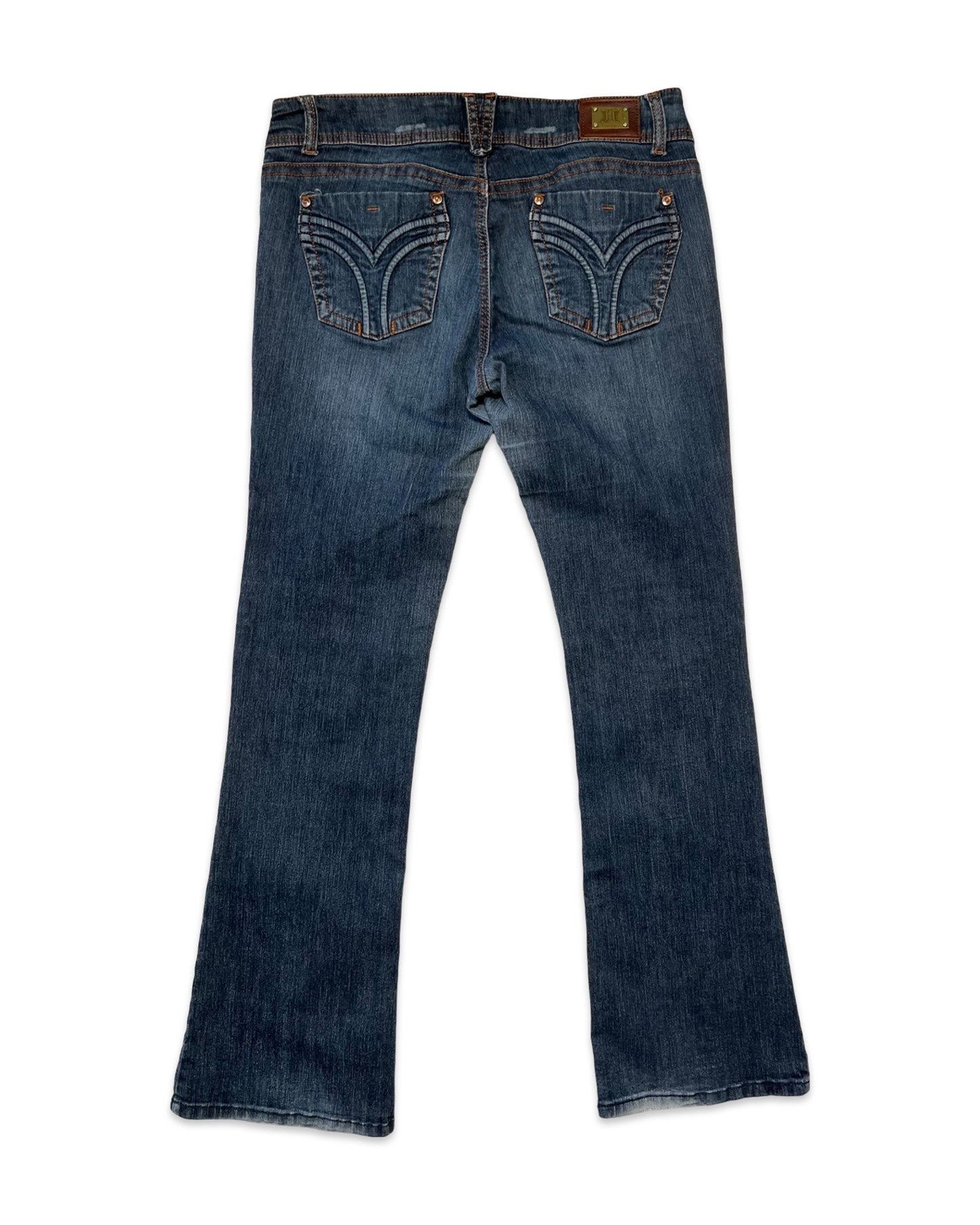 Jolt Low-Rise Flare Jeans