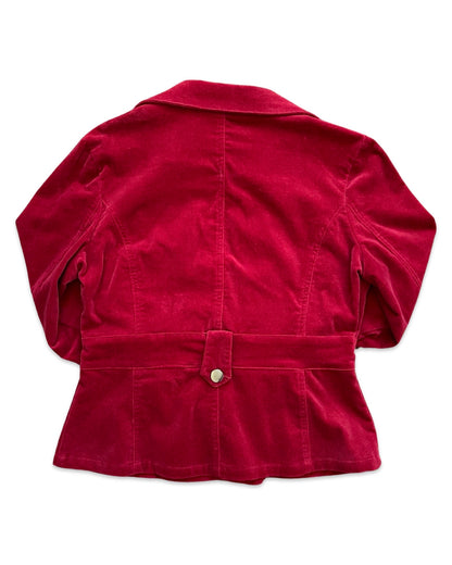 Red Velveteen Jacket