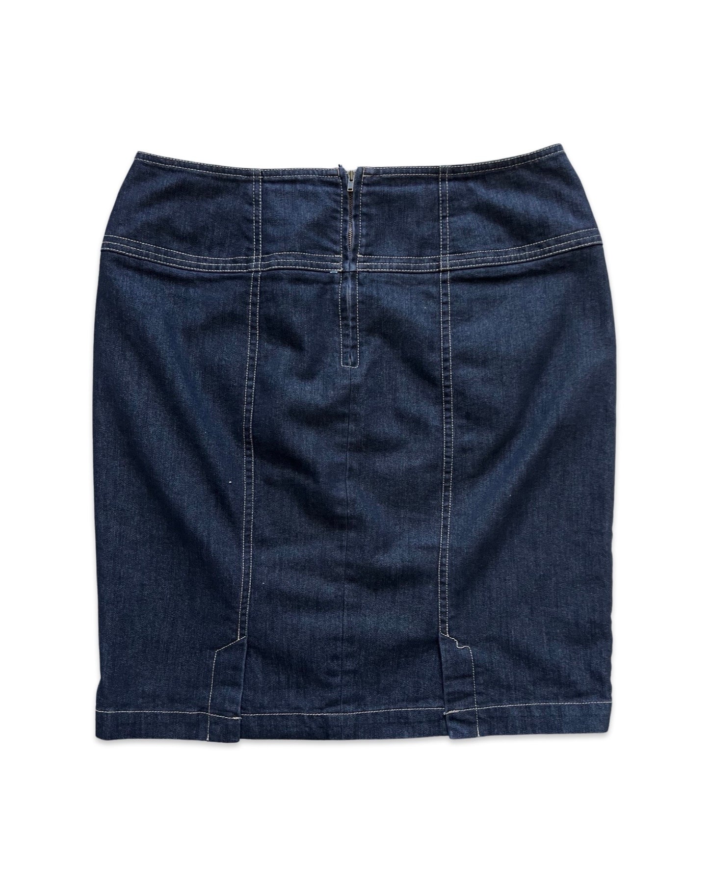 Dark Denim Skirt