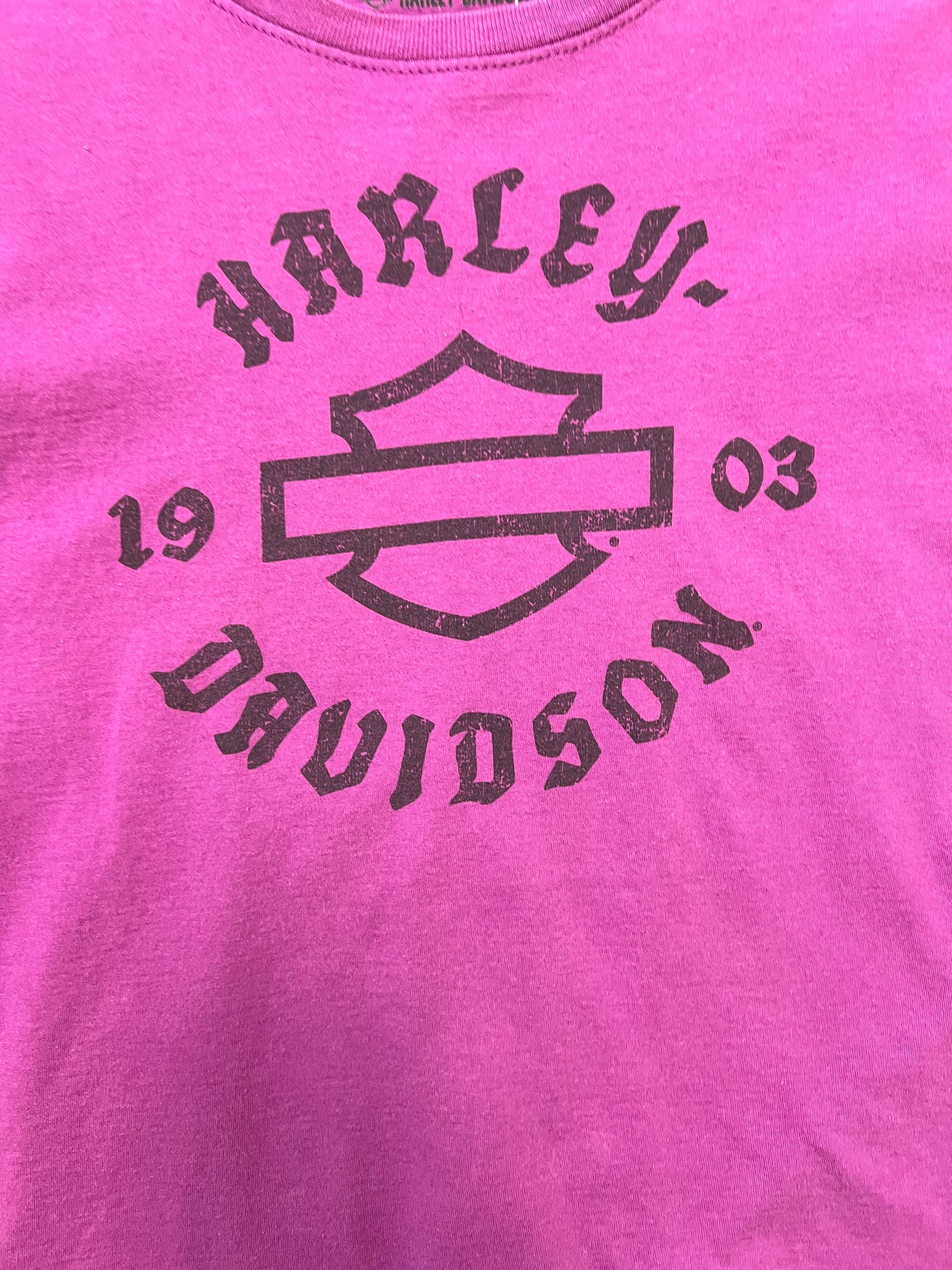 Purple Harley Davidson Tee