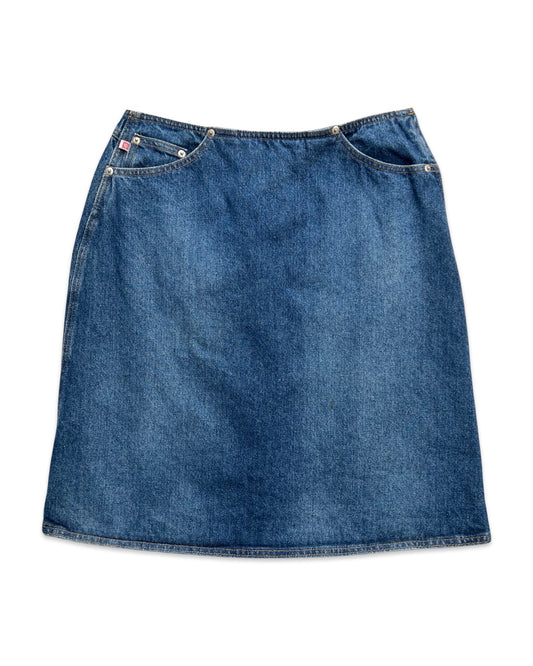 Anne Klein Denim Mini Skirt