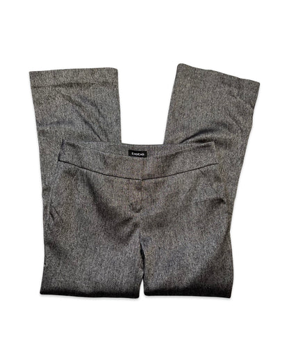 Bebe Low-Rise Grey Trousers