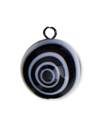 spiral bead charm