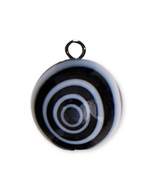 spiral bead charm