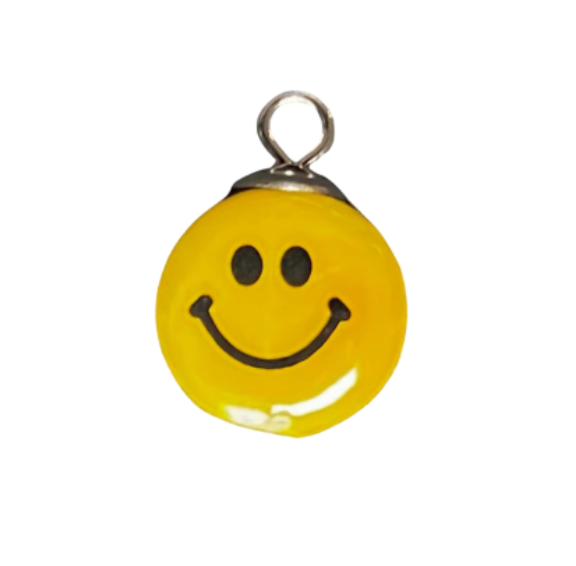 smiley face charm