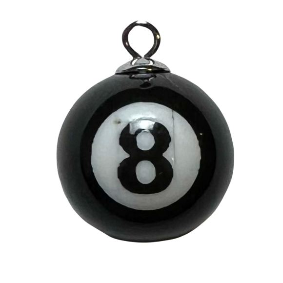 8-ball charm