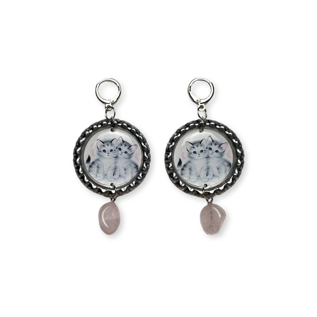 Custom Bottle Cap Earrings
